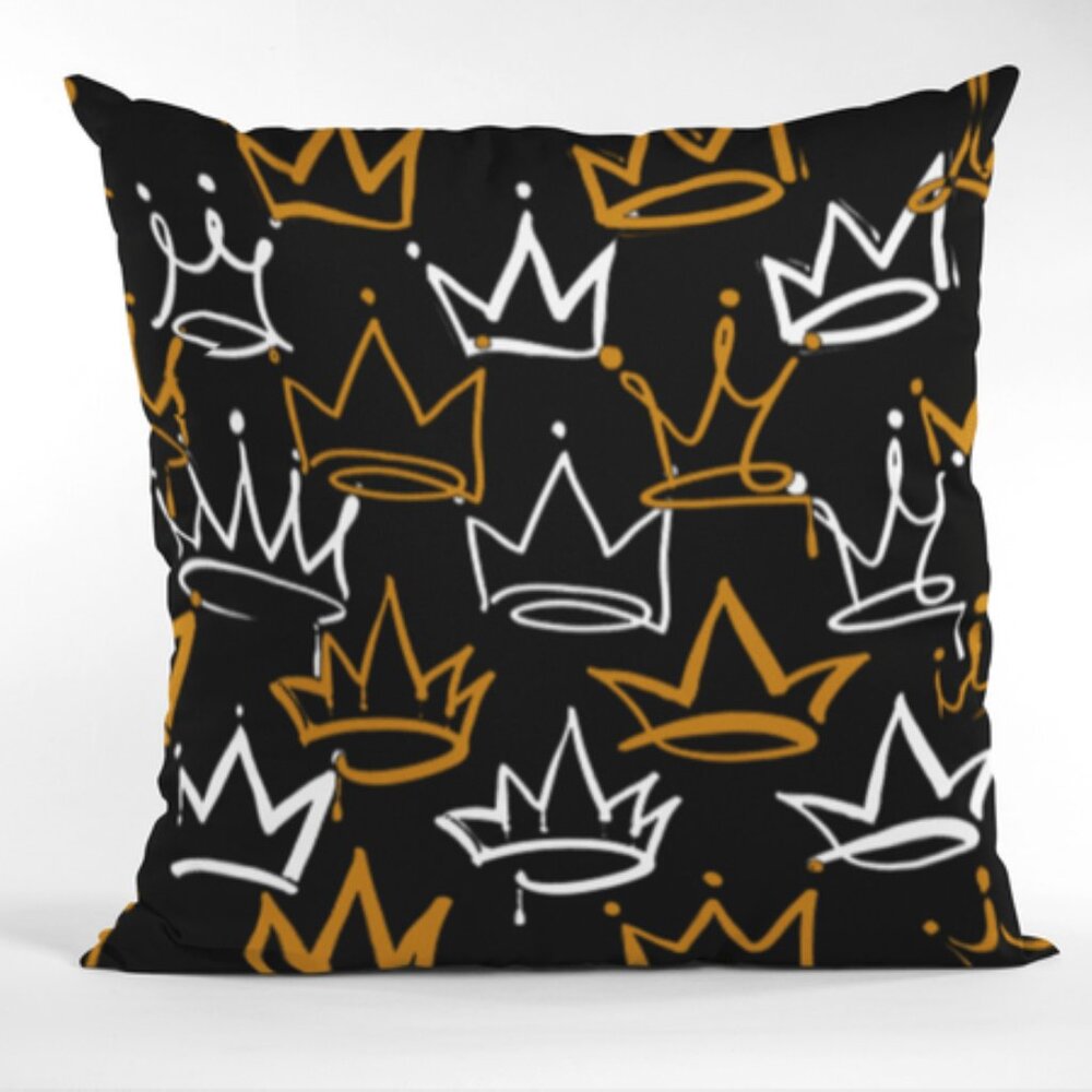 CROWNS Basic Pillow - Soft and Stylish Decor Pillows